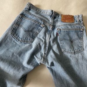 Vintage High Waisted Straight Leg 501 Levi’s